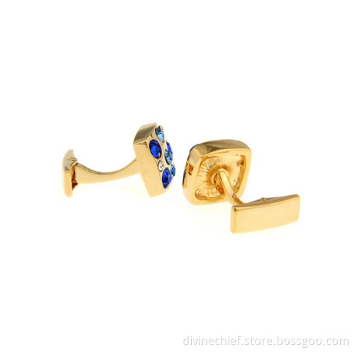 Fashion Multi-color Crystal Cufflinks, Jewelry Wedding Cufflinks For Men
